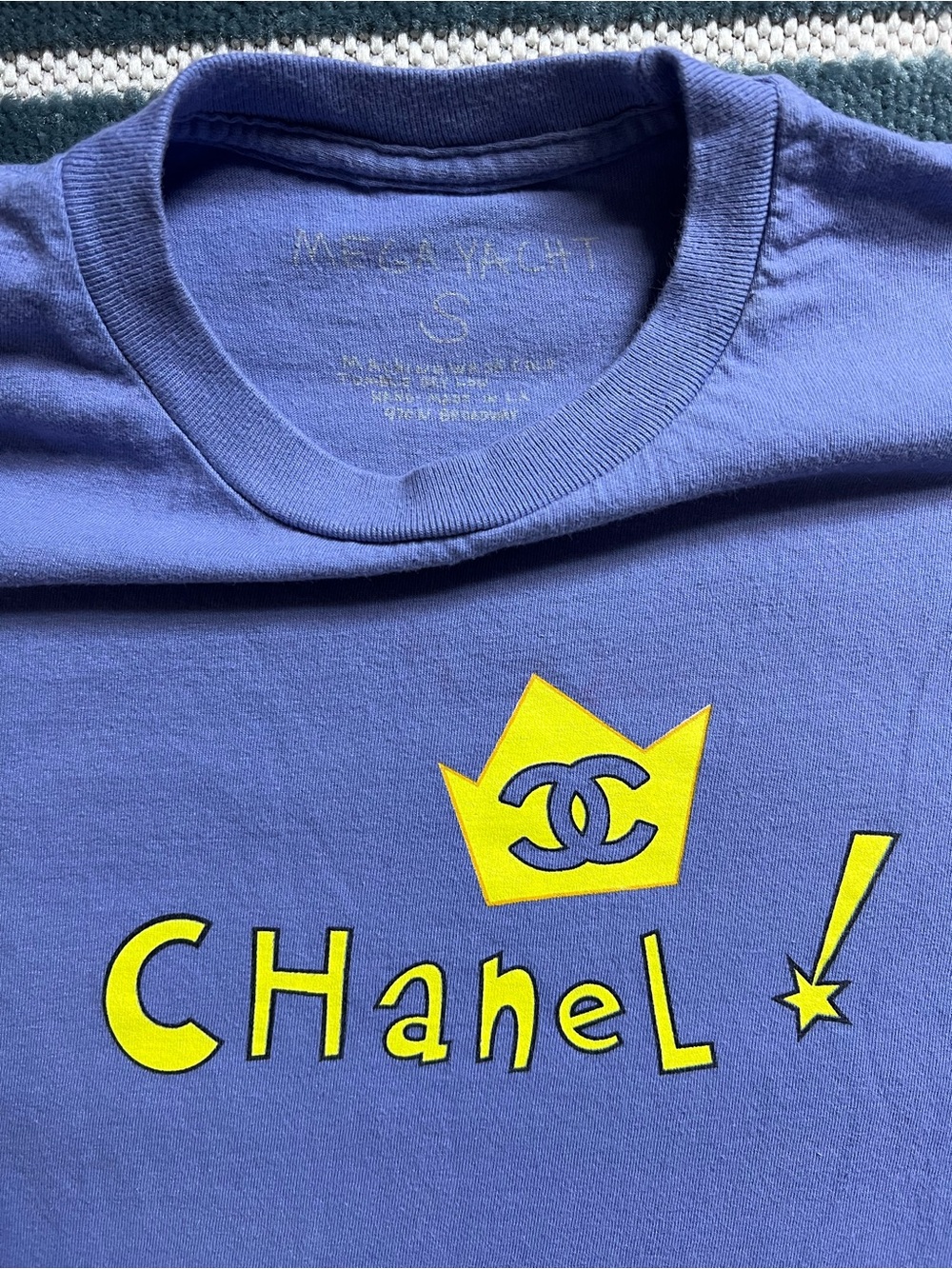 Mega Yacht Fairly Oddparents Chanel Tshirt - Picture 3 of 3